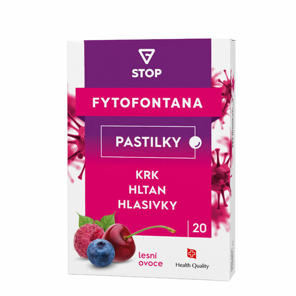 Fytofontana STOP pastilky lesní ovoce 20 ks porovnat ceny