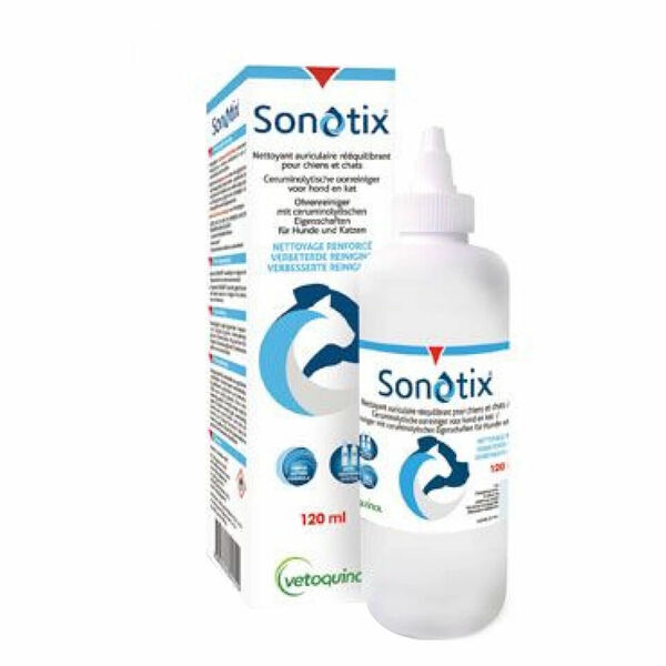 VETOQUINOL Sonotix čistič uší pro psy a kočky 120 ml porovnat ceny