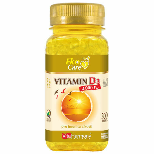 VitaHarmony, s.r.o.  VitaHarmony VE Vitamin D3 2.000 m.j. (50 µg) - 300ks porovnat ceny