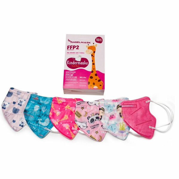 ANGEL MASK FFP2 Dětský respirátor dívčí 10 kusů porovnat ceny