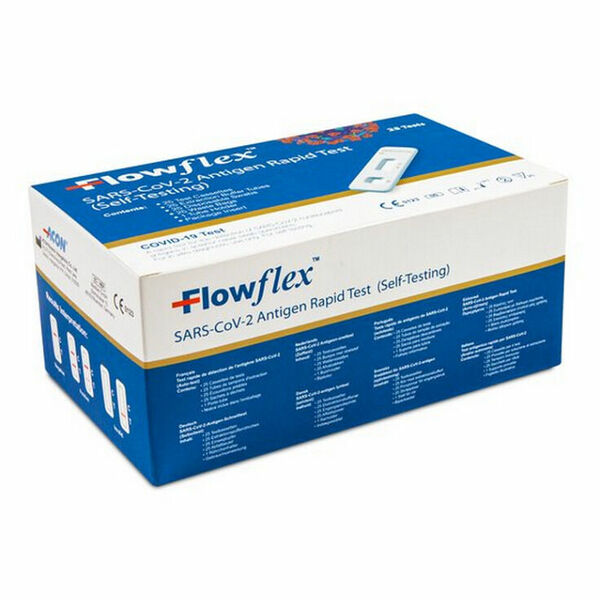 FLOWFLEX SARS-CoV-2 Antigen rapid test 25 kusů porovnat ceny