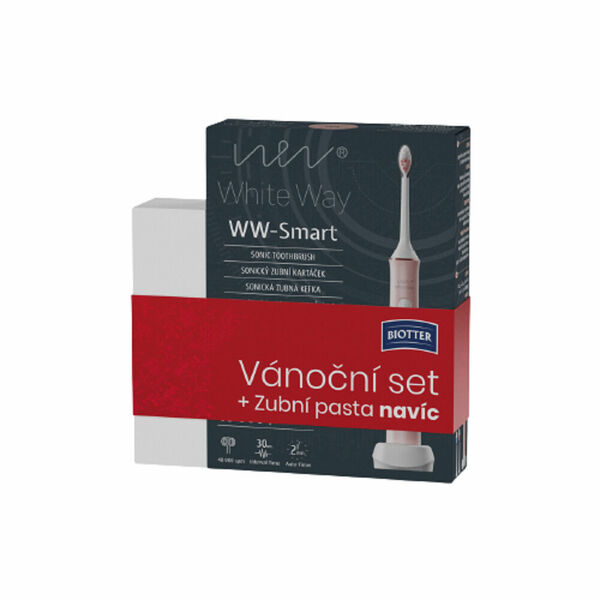 Diagnostic  Biotter WW-Smart sonický zub.kartáček Vánoční set se zubní pastou porovnat ceny