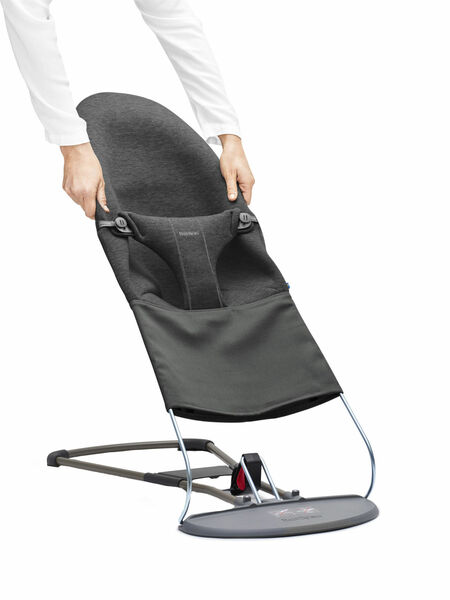 BabyBjörn Potah na lehátko Balance Bliss Charcoal Grey 3D Jersey šedý porovnat ceny