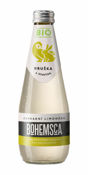 Bohemsca BIO Zahradní limonáda Hruška & Hřebíček 330ml porovnat ceny