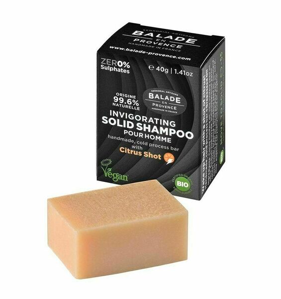 Balade en Provence Posilující tuhý šampon pro muže BIO Citrus 40 g porovnat ceny