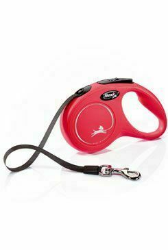 Vodítko Flexi Classic New S Pásek 5m/15kg červená porovnat ceny