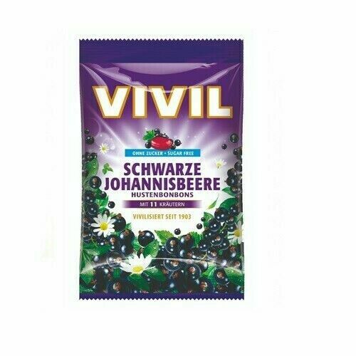 Vivil Černý rybíz a 11 bylin bonbóny bez cukru 120 g porovnat ceny