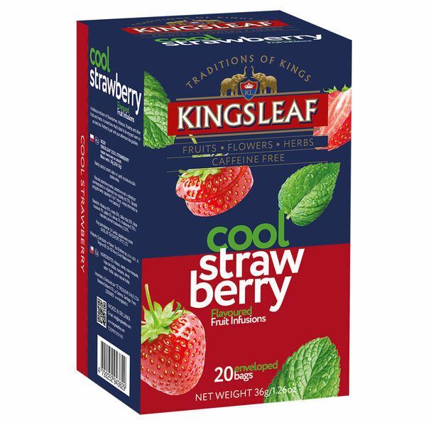 KINGSLEAF Cool strawberry přebal 20 sáčků porovnat ceny