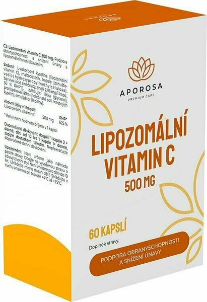 Aporosa Lipozomální vitamin C 500 mg 60 kapslí porovnat ceny