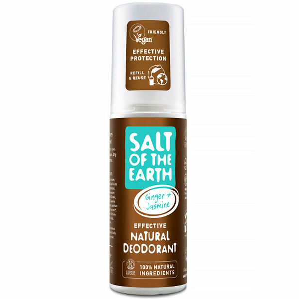 SALT OF THE EARTH Přírodní minerální deodorant spray Ginger & Jasmine 100 ml porovnat ceny