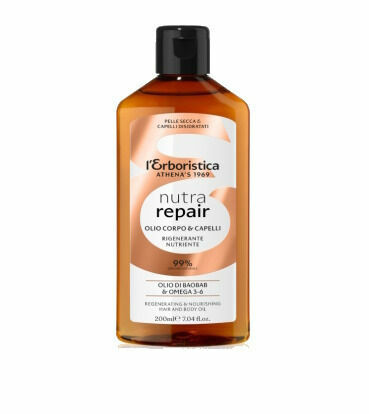 Erboristica Nutra Repair Tělový olej na suchou pokožku a vlasy 200 ml porovnat ceny