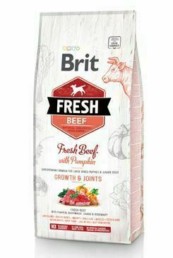Brit Fresh Dog Beef & Pumpkin Puppy Large 2,5kg porovnat ceny