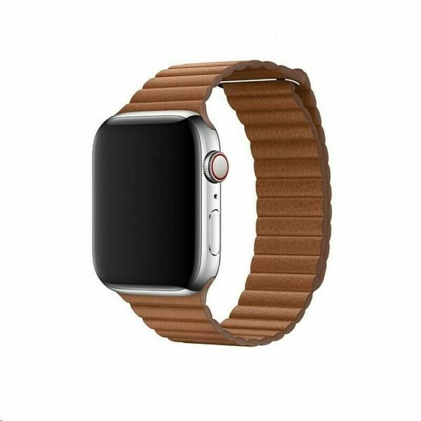 COTEetCI kožený magnetický řemínek Loop Band pro Apple Watch 42/44mm hnědý porovnat ceny