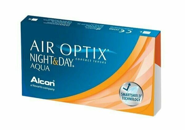 Alcon Air Optix Night & Day Aqua +1.75D, zakřivení: 8.40 6 ks porovnat ceny