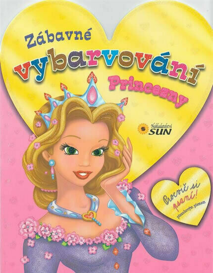 Sun Zábavné vybarvování Princezny 1ks porovnat ceny