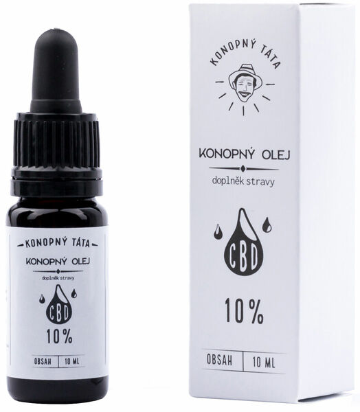 Konopný Táta CBD Konopný olej 10% 10ml porovnat ceny