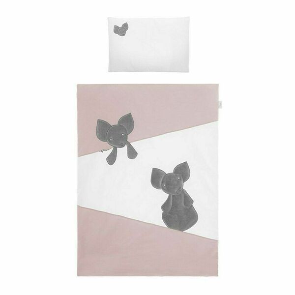 Belisima Baby  Belisima Mouse růžové 6-dílné ložní povlečení 90/120 porovnat ceny