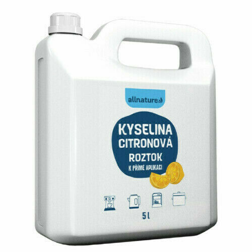 Allnature Kyselina citronová roztok 5000ml porovnat ceny