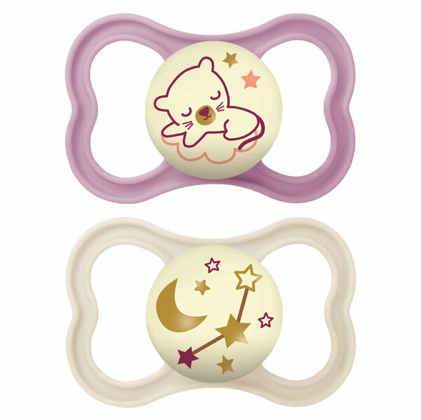 MAM Dudlík air night 6m+ box holka 2 kusy porovnat ceny