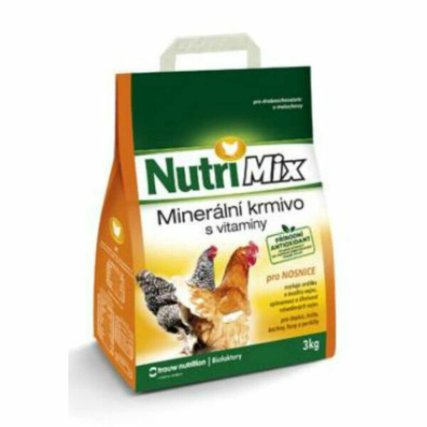 NUTRI MIX Minerální krmivo pro nosnice prášek 3 kg porovnat ceny
