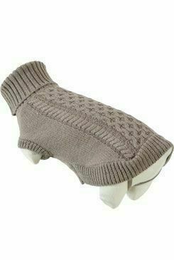 Obleček Svetr Rolák Pro Psy Megeve šedohnědý 35cm Zolu porovnat ceny