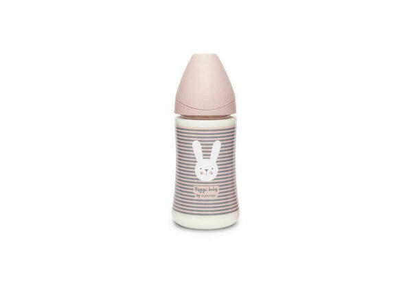 Suavinex Hygge Premium Láhev 270 ml 3P proužky - růžová porovnat ceny