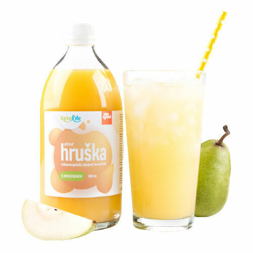 KetoLife Sirup s Imuregenem, příchuť Hruška 500ml (20 porcí) porovnat ceny