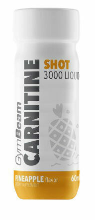 GymBeam Carnitine 3000 Liquid Shot 60 ml pineapple - 60 g porovnat ceny