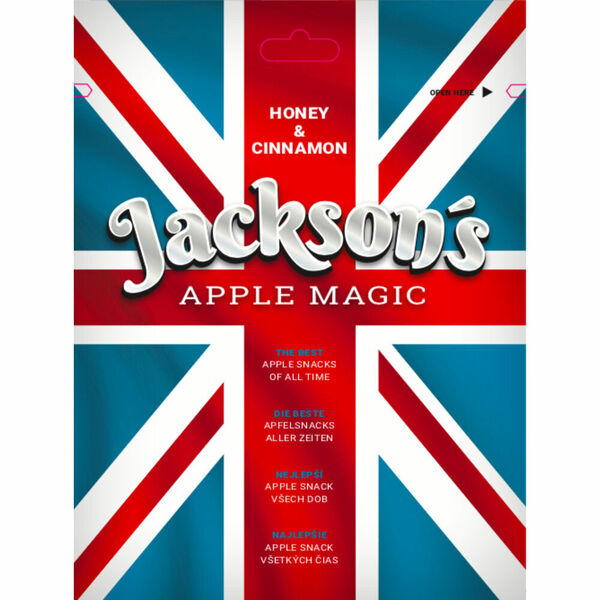 JACKSON´S - APPLE MAGIC - HONEY & CINNAMON sušená jablka s medem a skořicí 30g porovnat ceny