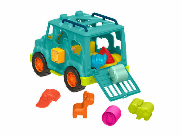 B-Toys Náklaďák s vkládacími tvary Animal Rescue porovnat ceny