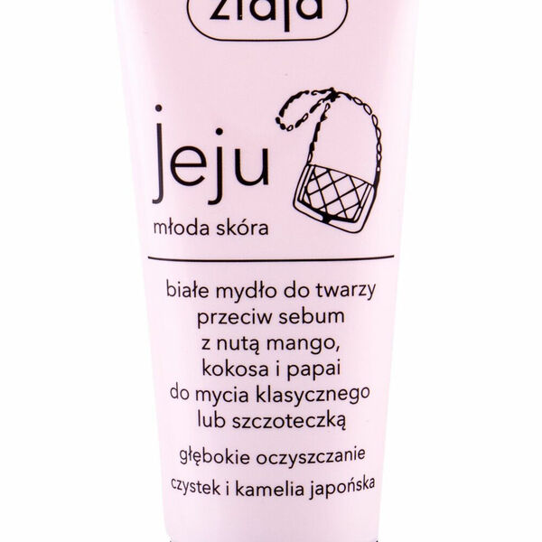 ZIAJA Jeju white face soap čisticí mýdlo na obličej 75 ml porovnat ceny