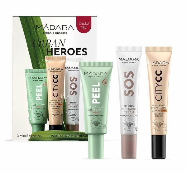 MÁDARA Urban Heroes Light sada péče o pleť porovnat ceny