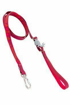 Vodítko Hurtta Mudventure Popruh.červené120-180cm/20mm porovnat ceny