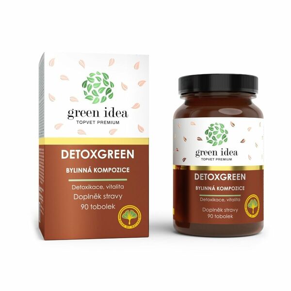 Green idea Detoxgreen 90 tobolek porovnat ceny