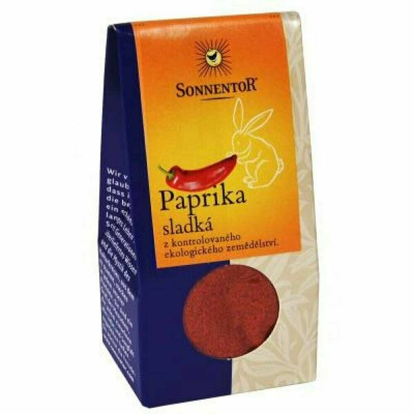 SONNENTOR Paprika sladká bio 40 g porovnat ceny