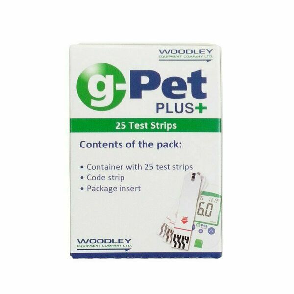 g-Pet Plus Testovací proužky do veterinárního glukometru 25 ks porovnat ceny
