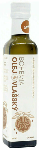 Bohemia Olej Vlašský RAW 250ml porovnat ceny