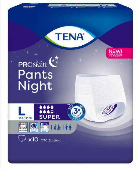 TENA Pants Night Super Large inkontinenční kalh.10ks porovnat ceny