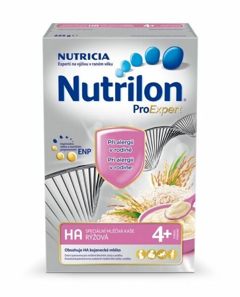 Nutrilon HA kaše rýžová mléčná 225g porovnat ceny