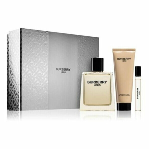 BURBERRY Hero EdT 100 ml + Sprchový gel 75 ml + EdT 10 ml Dárková sada porovnat ceny