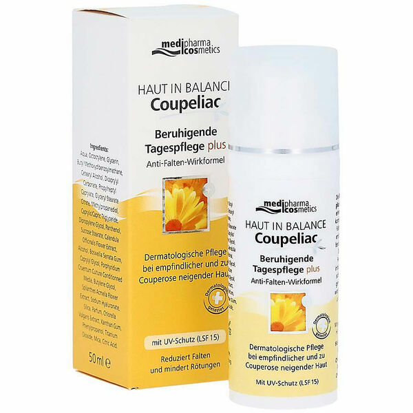 COUPELIAC zklidňující denní krém SPF 15 50 ml porovnat ceny