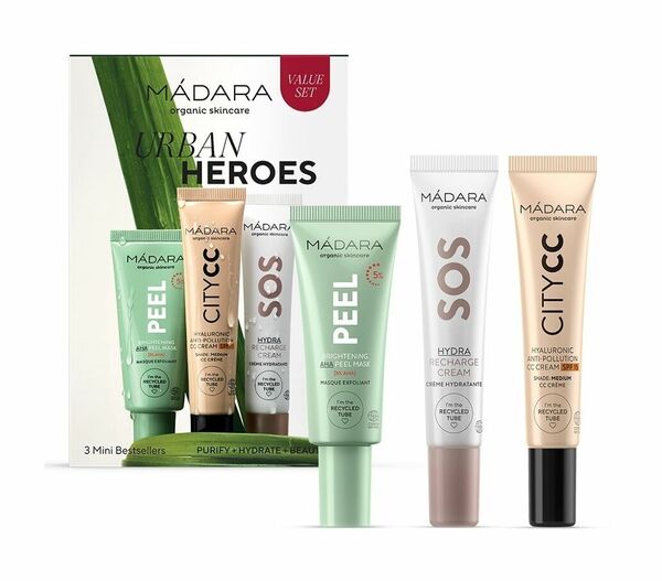 MÁDARA Urban Heroes Medium sada péče o pleť porovnat ceny