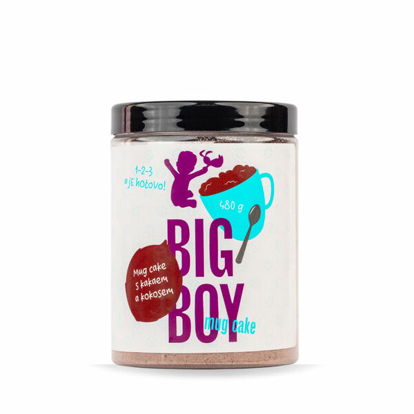 BIG BOY Mug cake kakao a kokos 480 g porovnat ceny