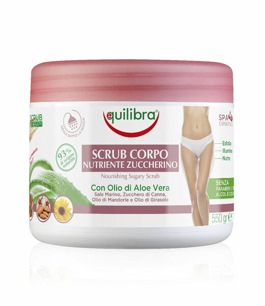 Equilibra Nourishing Body Scrub Jar vyživující tělový peeling 550 g porovnat ceny