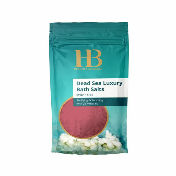H&B Dead Sea Minerals Luxusní sůl do koupele Růže 500 g porovnat ceny