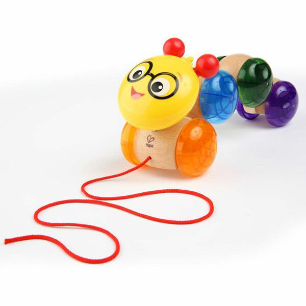 BABY EINSTEIN Hračka dřevěná tahací Inch Along Cal HAPE 12m+ porovnat ceny