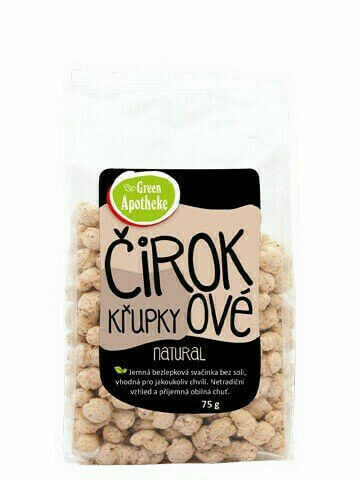 Green Apotheke Křupky čirokové bezlepkové 75g porovnat ceny