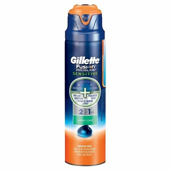 Gillette Fusion ProGlide Sensitive Alpine Clean gel 170ml porovnat ceny