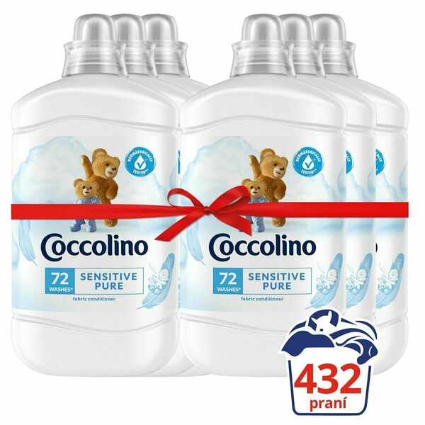 Coccolino Aviváž Sensitive 6x1,8l porovnat ceny