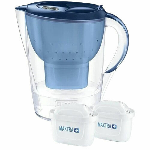 Brita Marella XL Memo, 2x filtr MX PRO, Filtrační konvice, modrá 3.5 l porovnat ceny